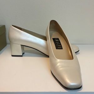 Amalfi Porcelain Calf Heels size 8AA